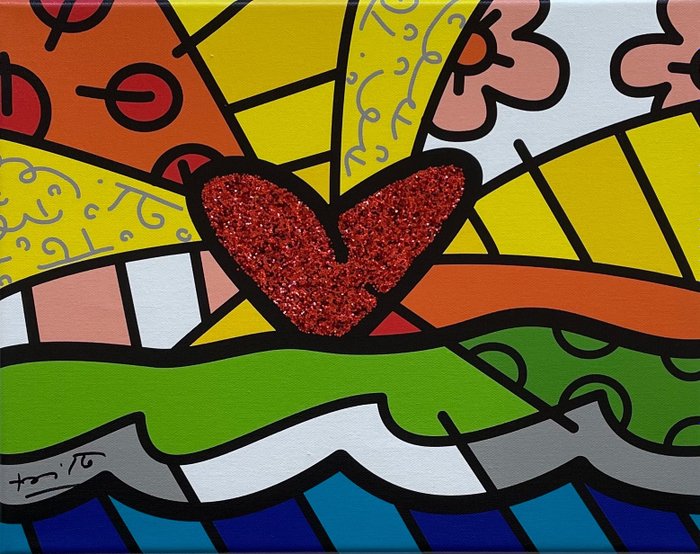 Romero Britto (1963) - Forever