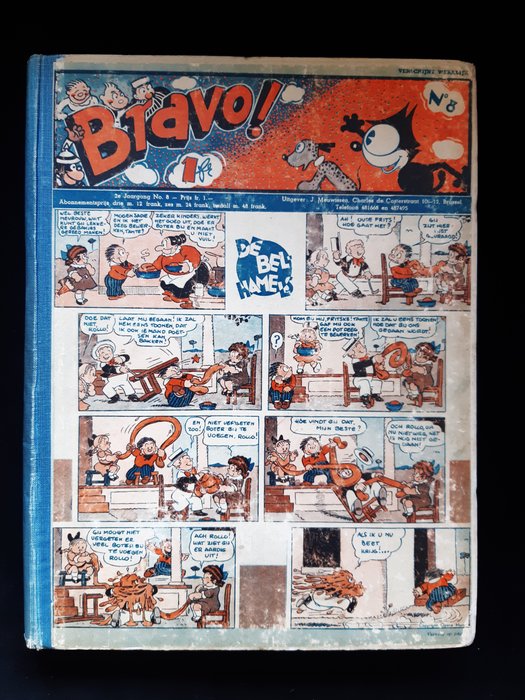 Bravo (magazine) NL Vooroorlogse bundeling nr 8 - 1 Album - 1939