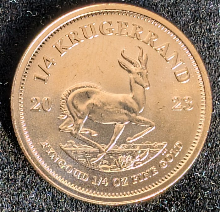 Sydafrika. 1/4 Krugerrand 2023