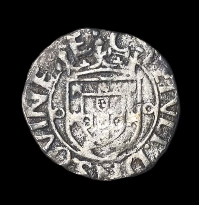 Portugal. D. João II (1481-1495). Vintém (20 Reais Brancos) - ºL/º - Lisboa - GVI/C ETVLT:DNS:GVINE E - Não Referenciado - Raro