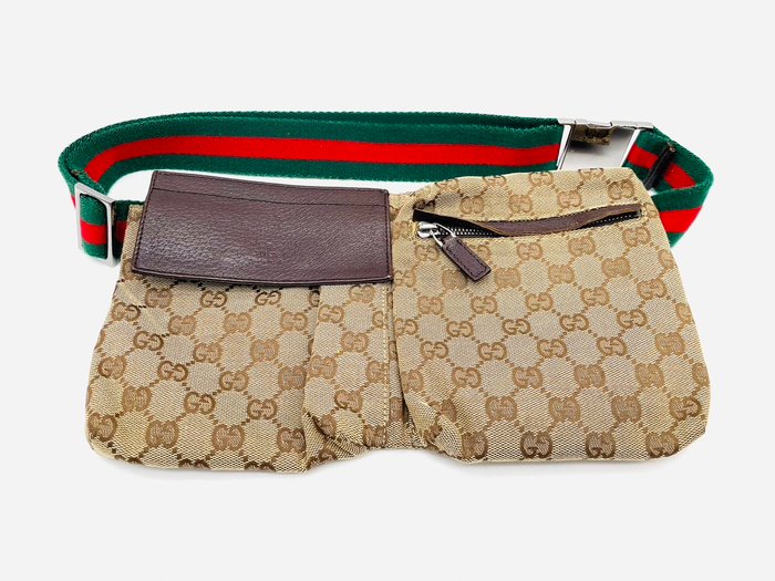 Gucci - GG Canvas Body Bag Waist Bag - Skuldertaske