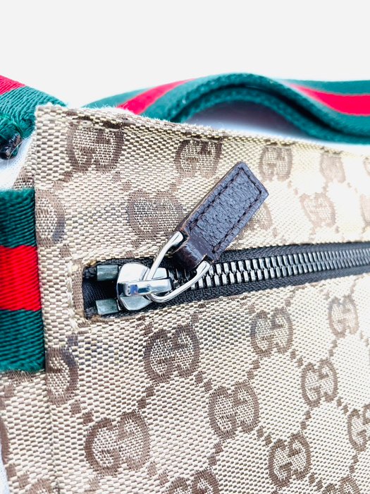 Gucci - GG Canvas Body Bag Waist Bag - Skuldertaske