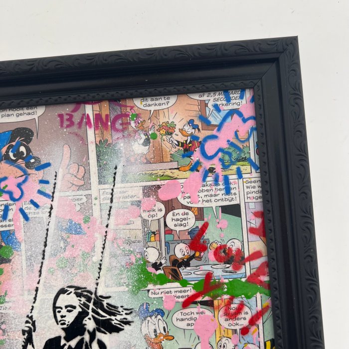 Koen Betjes (XXI) - Banksy’s Girl on a Swing x Love x StreetArt