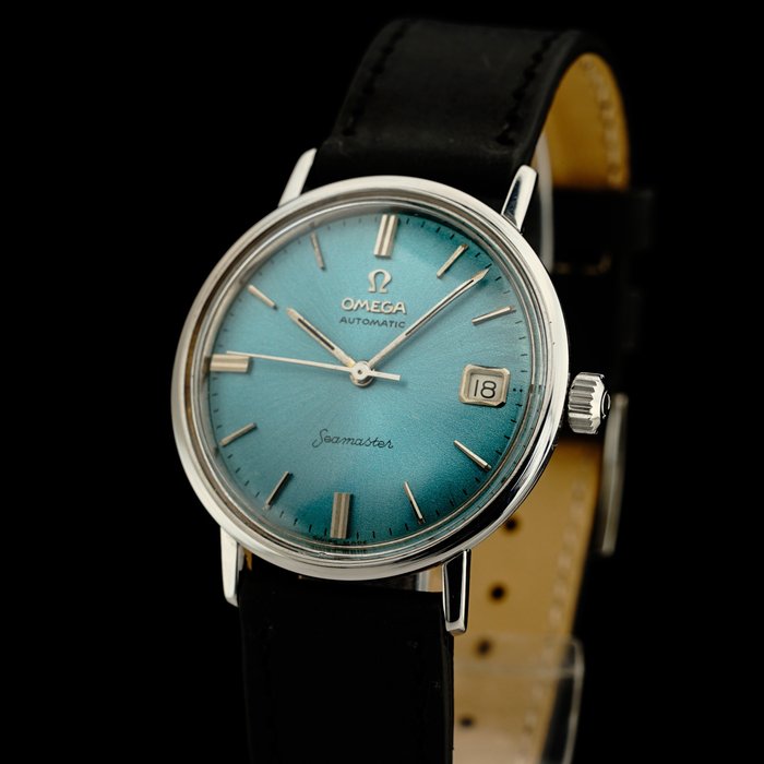 Omega - Seamaster De Ville - Ingen mindstepris - Turquoise - Mænd - 1970-1979