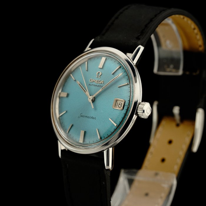 Omega - Seamaster De Ville - Ingen mindstepris - Turquoise - Mænd - 1970-1979