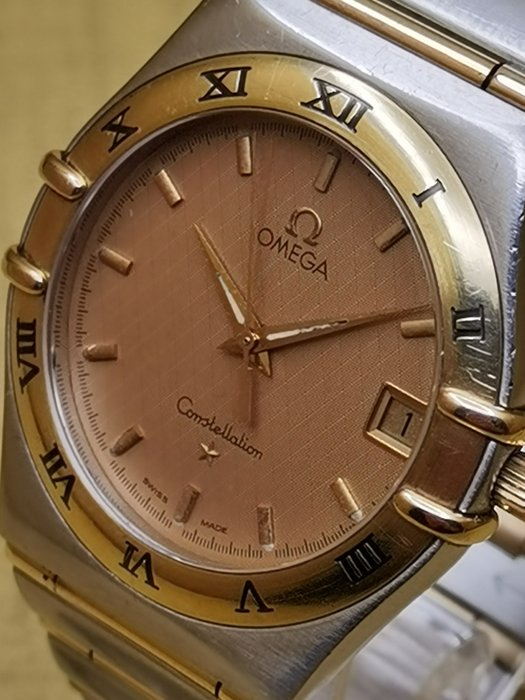 Omega - Constellation Honey Comp Dial Ultra Rare - 396.1201 - Mænd - 1990-1999