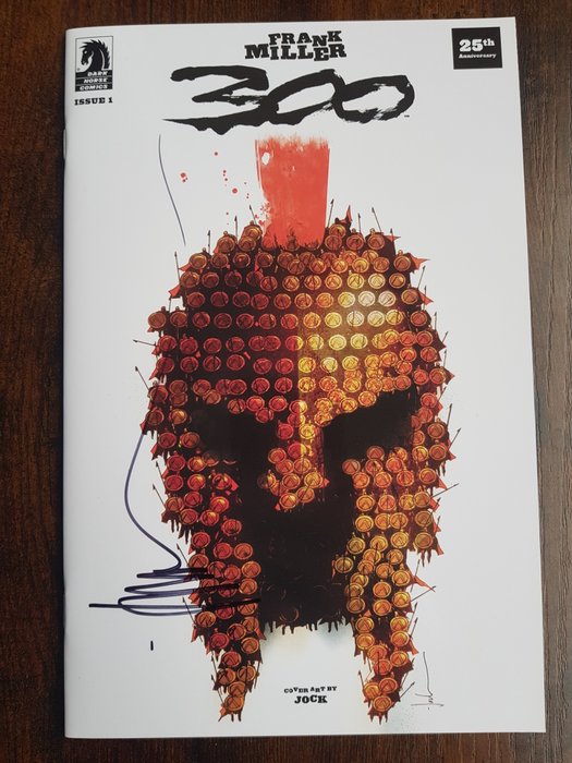 300 - "25th Anniversary Edition" NYCC 2022 Convention Exclusive (Jock Variant) - Signed by Jock + COA - 1 Signed comic - 2022