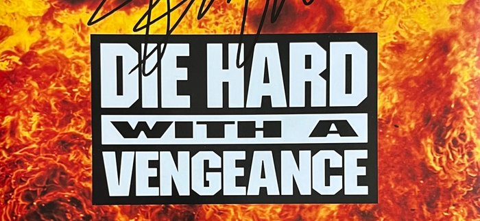 Die Hard - Signed by Bruce Willis (John McClane)