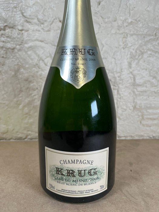 2008 Krug Clos du Mesnil - Champagne Blanc de Blancs - 1 Flaske (075L)