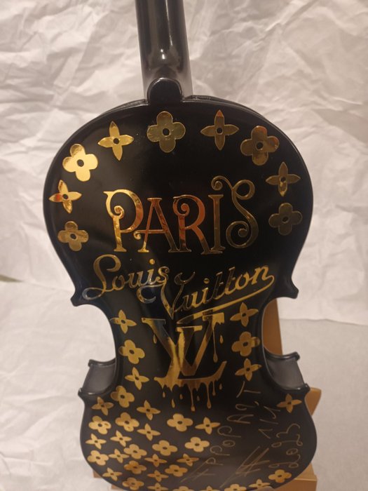 parte fppopart - Louis vuitton violino e archetto 3/4 (56 cm) edizione nera