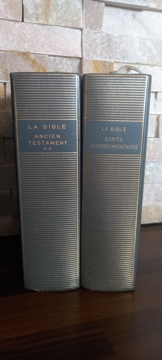 Saint-Exupéry, Gide, Bible, Péguy, e.a. - Lot de 9 volumes La Pléiade - 1949