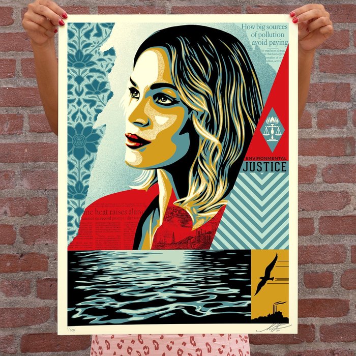 Shepard Fairey (OBEY) (1970) - Environmental Justice