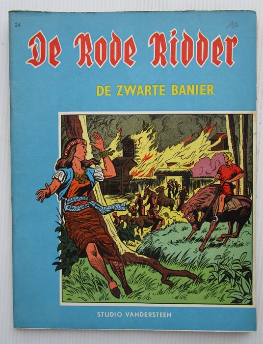 De Rode Ridder 24 - De zwarte banier - 1 Album - Første udgave - 1965