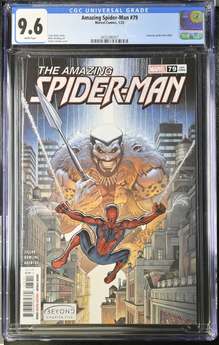 Amazing Spider-Man #79 - (Amazing Spider-man #800) - 1 Graded comic - Første udgave/genoptryk - CGC 9.6