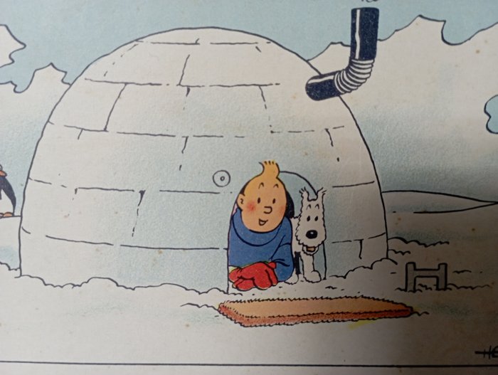 Tintin - 1 Snekort - 1942