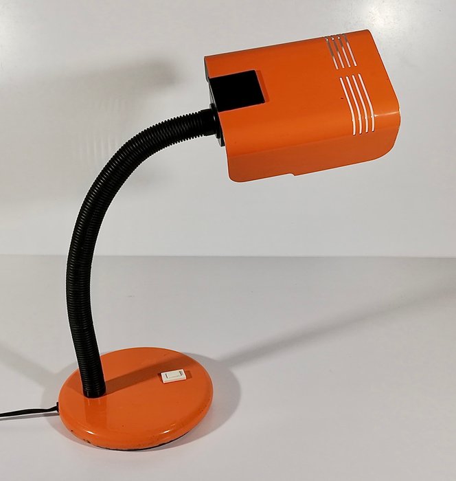 Targetti Sankey - Bordlampe - Space Age 1970'er design - Plast, Stål