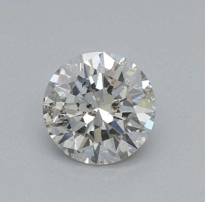 1 pcs Diamant  (Natur)  - 1.08 ct - Rund - M - I1 - Gemological Institute of America (GIA)