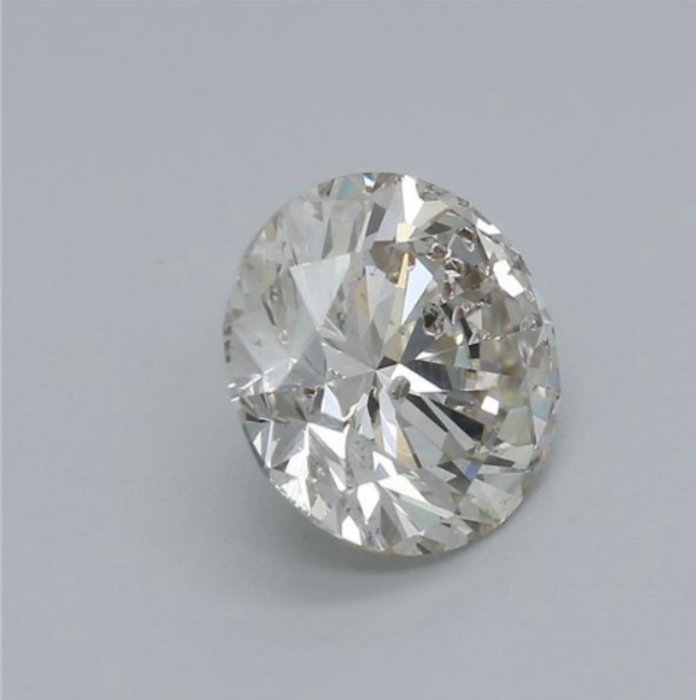 1 pcs Diamant  (Natur)  - 1.08 ct - Rund - M - I1 - Gemological Institute of America (GIA)