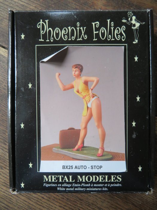 Phoenix Folies / Nemrod /3D miniatures girls /Kit DES /Fantasy figure - Statuette (13) - Bly, Plast, Tin