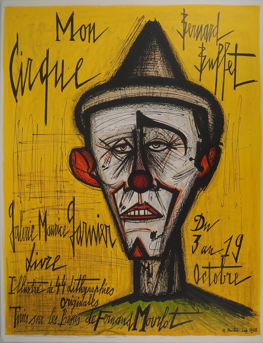 Bernard Buffet (1928-1999) - Mon Cirque, le clown