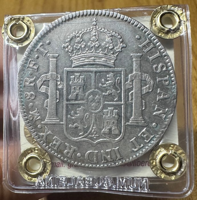 Spanien. Carlos IV (1788-1808). 8 Reales 1803 Mexico FT