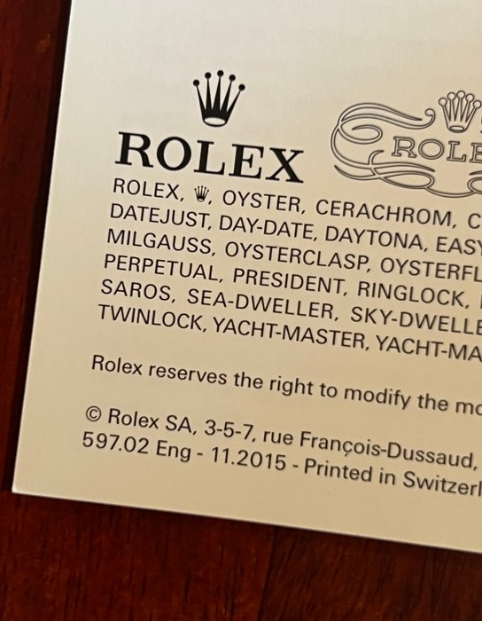 Rolex - 2015 - Explorer - 3 items