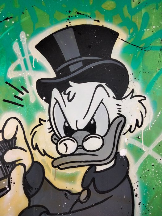 Hipo (1988) - Scrooge McDuck - Attract energy (Original artwork)