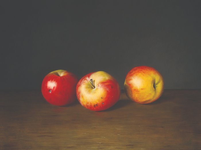 Jan Teunissen - Apple trio (glicee)