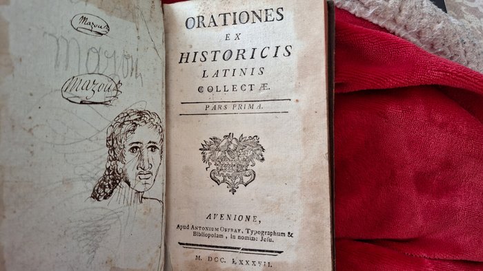 AAVV - Orationes ex Historicis latinis collectae - 1787