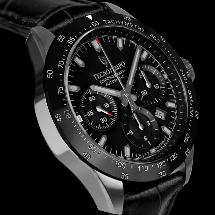 Tecnotempo - "Chrono Orbs" - Designed and Assembled in Italy - Swiss Movt - Limited Edition - - TT200ORPN - Mænd - 2011-nu