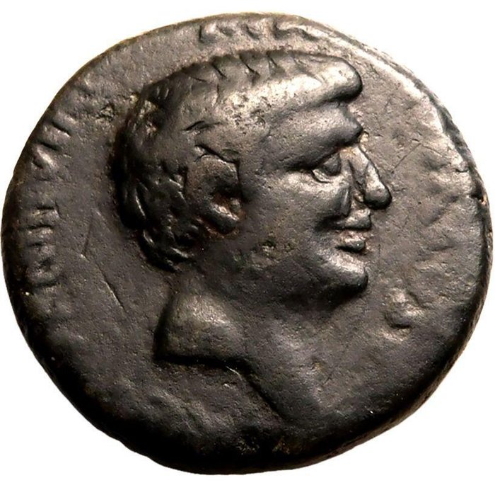 Romerriget (Provinsielt). Mark Antony. Semis Very Rare