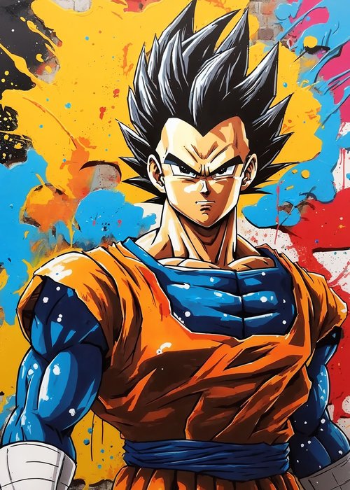 Krasz (xx) - Vegeta, Dragon Ball - Vandal