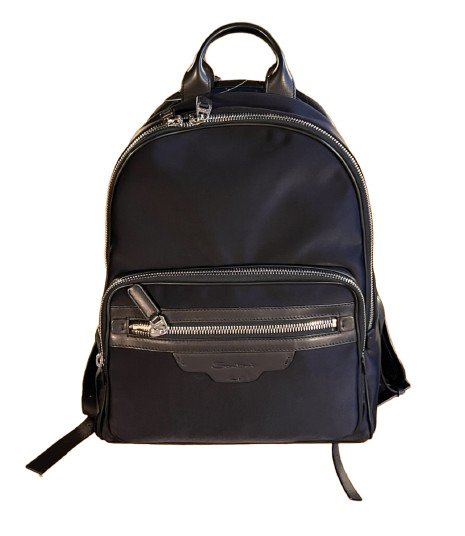 Santoni - SANTONI Black Backpack 115000€ - Rygsæk