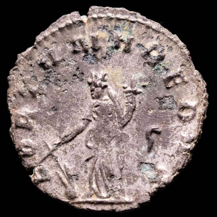 Romarriket. Gallienus (AD 253-268). Antoninianus Rome, 265.  FORTVNA REDVX - ç  (Ingen mindstepris)