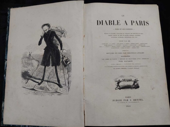 Gavarni e.a. - Le Diable à Paris - 1845-1846