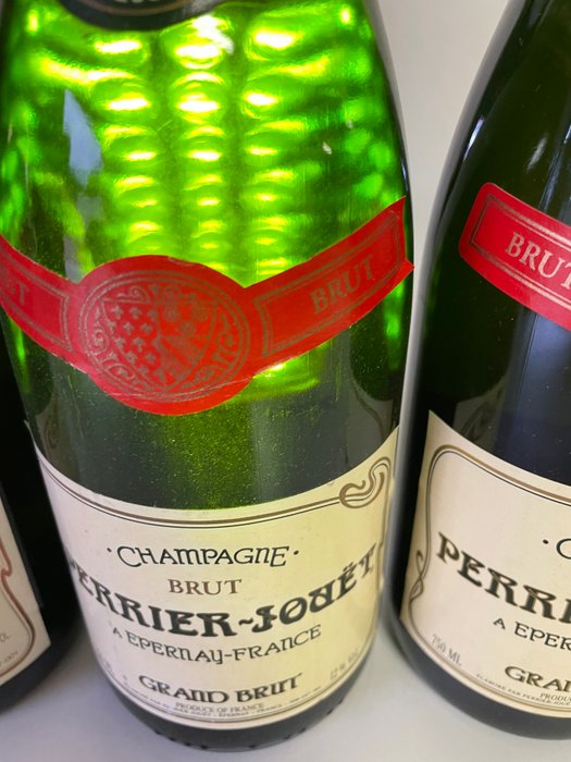 Perrier-Jouët, Grand brut - Champagne - 4 Flaske (0,75L)