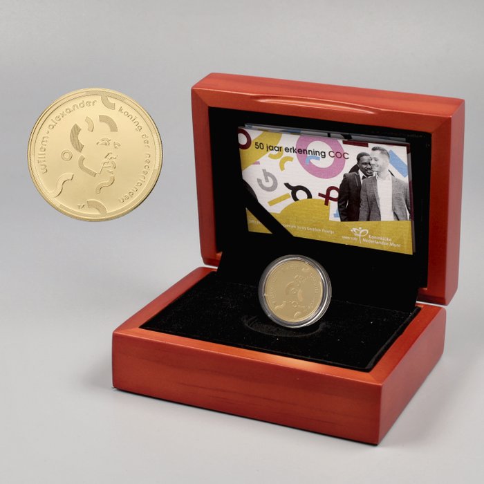 Holland. 10 Euro 2023 "50 jaar erkenning COC" Proof