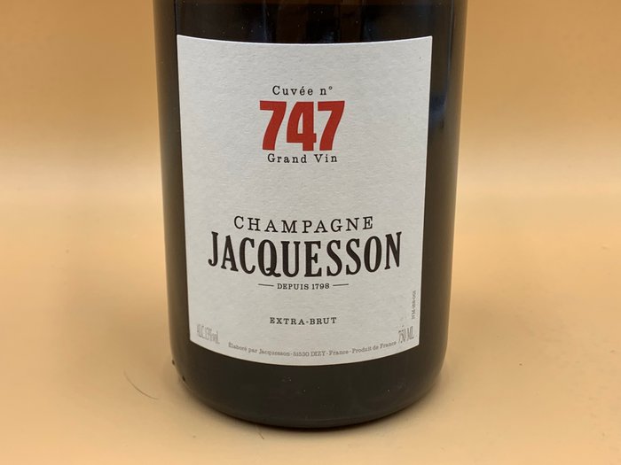 Jacquesson, Cuvée N° 747 - Champagne Extra Brut - 1 Flaske (0,75L)