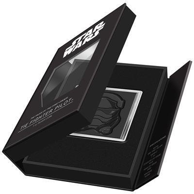 Niue. 2 Dollars 2022 STAR WARS - Gesichter der Ersten Ordnung (4.) - TIE Fighter Pilot, 1 Oz (.999)