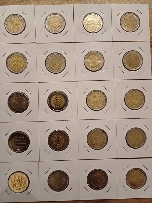 Europa. 2 Euro 2000/2024 (20 stuks)  (Ingen mindstepris)