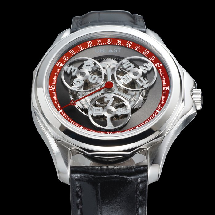 Ublast - " NO RESERVE PRICE " Axial Force - REF.UBAXF42RD - Ingen mindstepris - Automatic Ltd Edition - Mænd - Ny