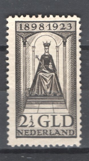 Holland 1923 - Wilhelminas regeringsjubilæum - NVPH 121/131