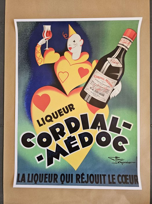 Henri Lemonnier - LIQUEUR CORDIAL-MEDOC - 1990‹erne