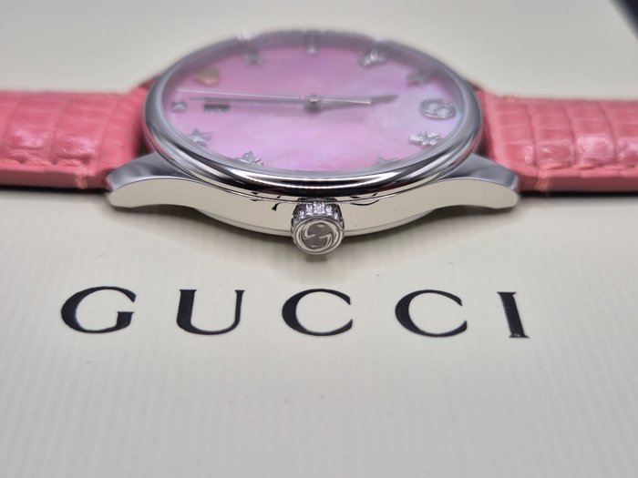 Gucci - G-Timeless Mother of Pearl - Ingen mindstepris - YA126586 - Kvinder - 2020+