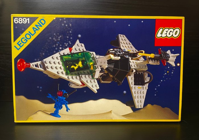 Lego - LEGO 6891 GAMMA V LASER CRAFT - 1980-1990