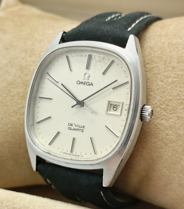 Omega - De Ville QUARTZ Cal.1342 Men Wristwatch - Ingen mindstepris - 192.0034 - Mænd - 1970-1979