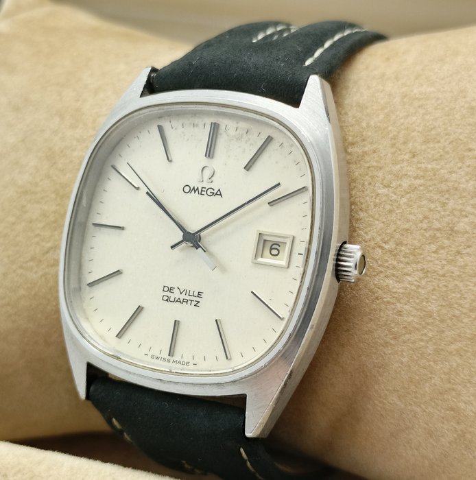 Omega - De Ville QUARTZ Cal.1342 Men Wristwatch - Ingen mindstepris - 192.0034 - Mænd - 1970-1979