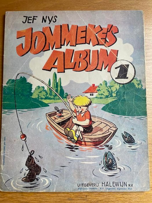 Jommeke - Jommeke's Album 1 - 1 Album - Første udgave - 1957