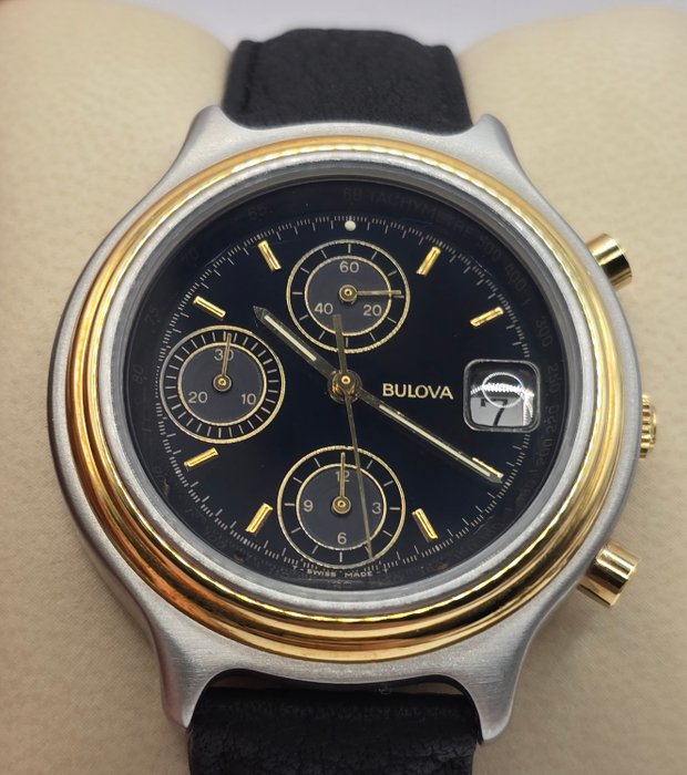 Bulova - Automatic Date Chronograph "NO RESERVE PRICE" - Ingen mindstepris - 665461 - Unisex - 1980-1989