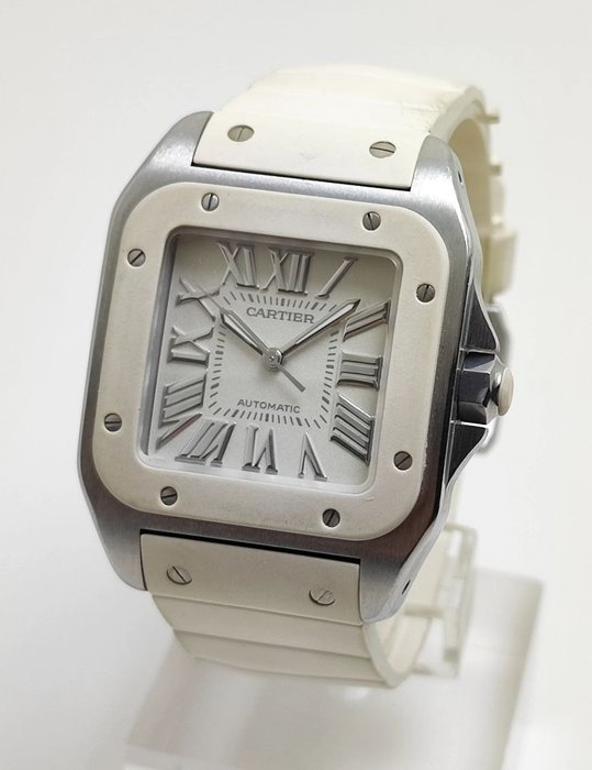 Cartier - Santos 100 Medium - Ref. 2878 - Unisex - 2011-nu